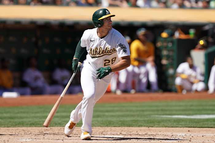Oakland Athletics first baseman Matt Olson